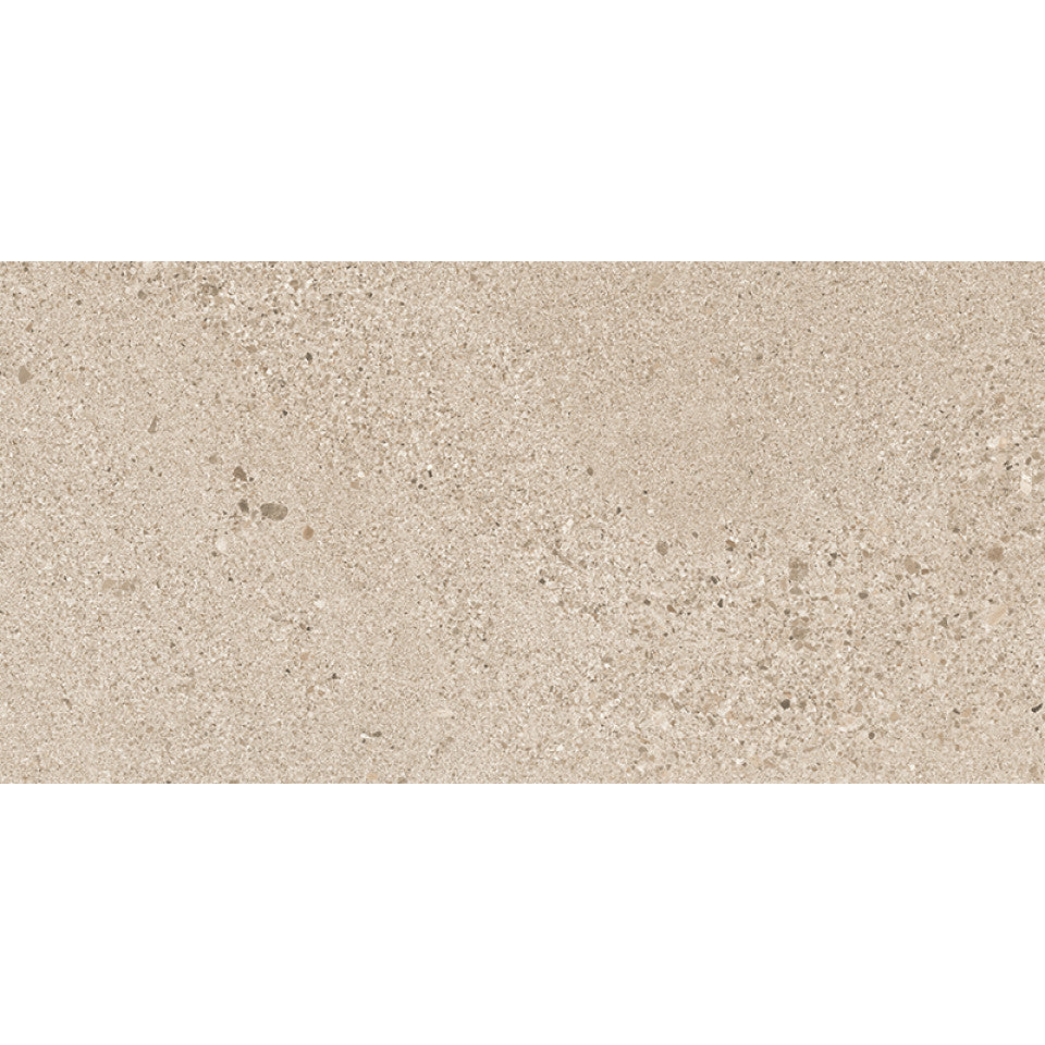 Lattialaatta Terrazo 8x298x598mm, Rect Mokka