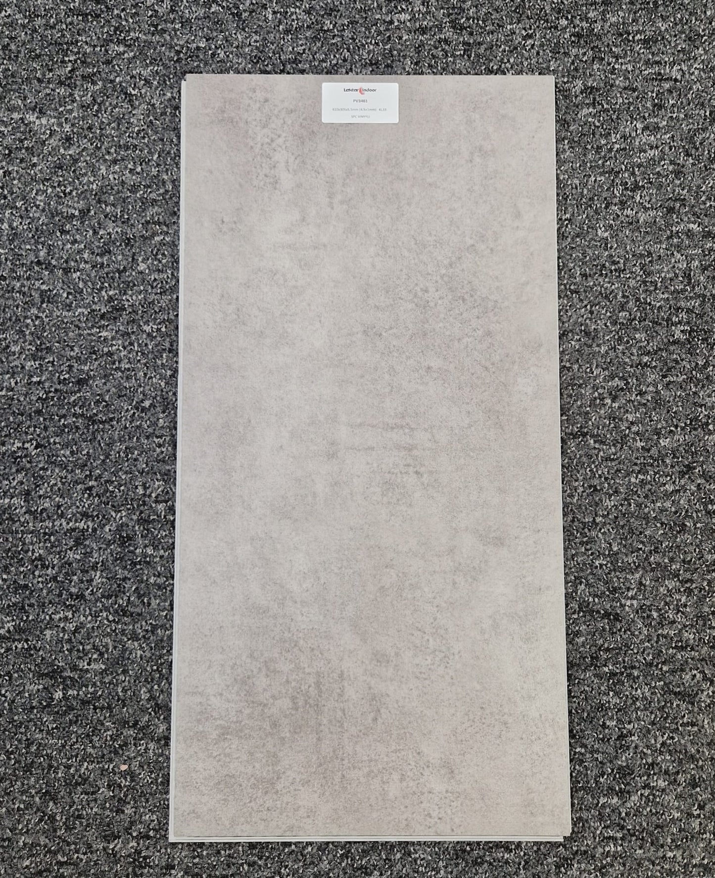 Vinyylilaatta Indoor SPC PV3461 tummabetoni 610X305X5,5MM