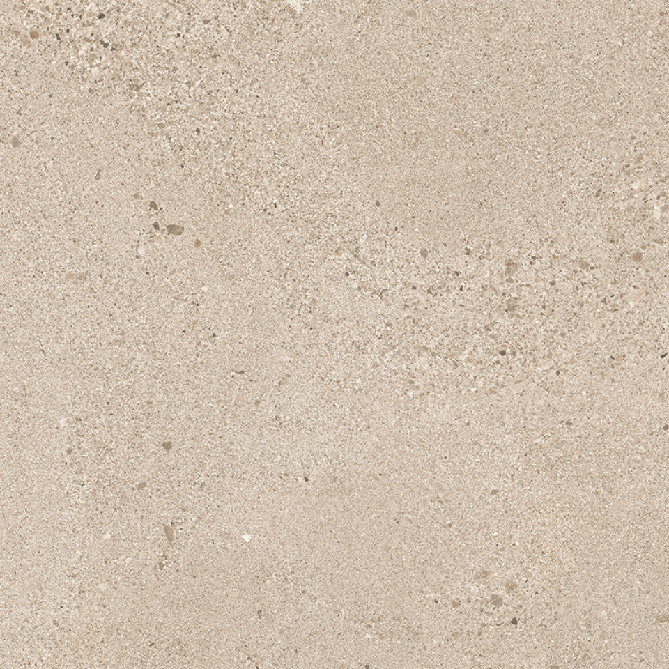 Lattialaatta Terrazo 8x598x598mm, Rect Mokka