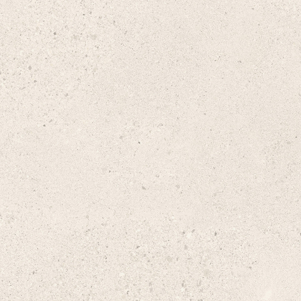Lattialaatta Terrazo 8x598x598mm, Rect White