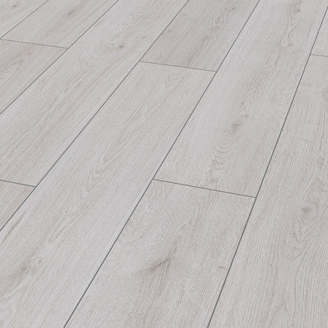 Lattialaminaatti Indoor Tammi luonnonvalkoinen lankku 4-viiste, PD8003.