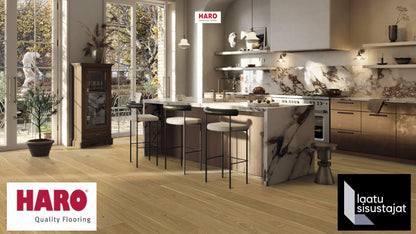 Parketti tammilankku Luonnontammi mattalakattu , Haro 548121