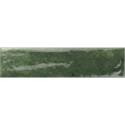 Seinälaatta Hope 6 x 25, Olive glossy