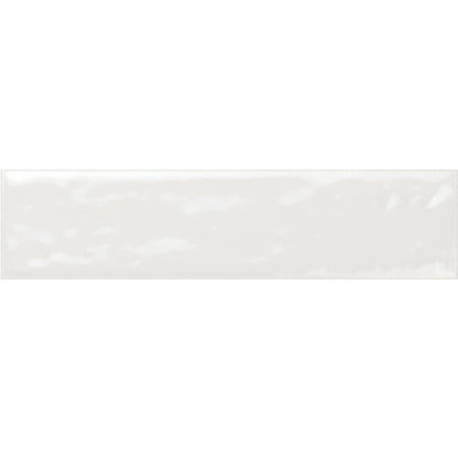 Seinälaatta Hope 6 x 25 Brick White glossy