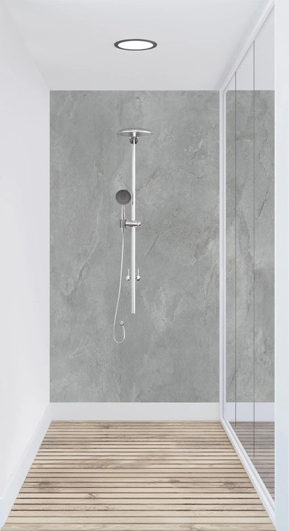Vipanel - kosteantilan seinälevy  Anthracite Concrete matta 1500 x 2550mm x 3mm. Hinta 80,78 € / m2