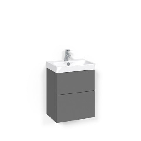 Macro Design Crown  -allaslaatikosto 450 x 350, laatikoilla , Plain Antrasiitti