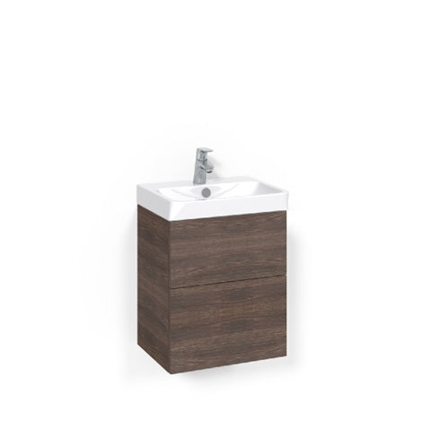 Macro Design Crown  -allaslaatikosto 450 x 350, laatikoilla , Plain tumma tammi