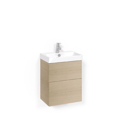 Macro Design Crown  -allaslaatikosto 450 x 350, laatikoilla , Plain vaalea tammi