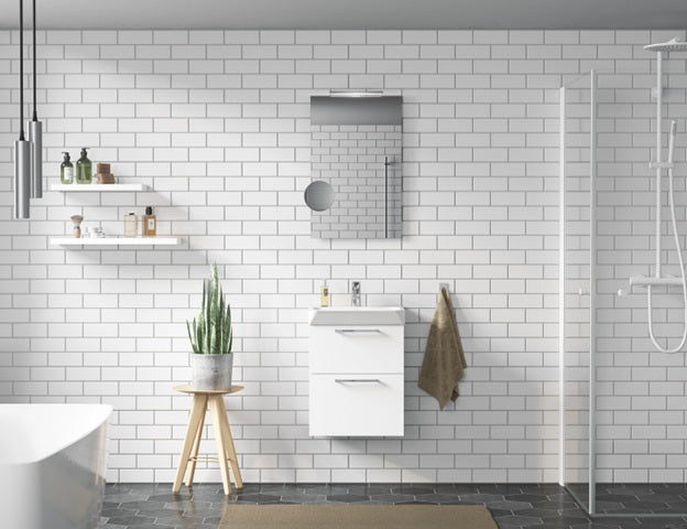 Macro Design Crown  -allaslaatikosto 450 x 350, laatikoilla , Plain vaalea tammi
