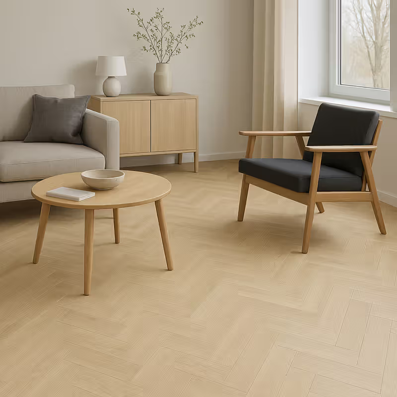 Kalanruotovinyylilankku Luxe, kullanruskea EIR KL34 3874. Hinta 29,95 €/m2. Paketissa 1.8m2