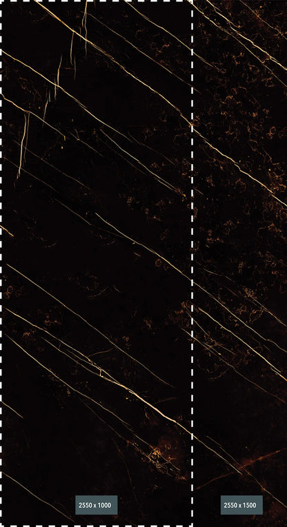Vipanel - kosteantilan seinälevy kiiltävä Midnight Glow 1500 x 2550mm x 3mm. Hinta 106,41 €/ m2
