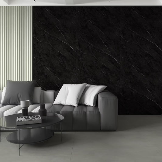 Sisustuslevy Obrion musta marmori 4x960x2800mm , SPC