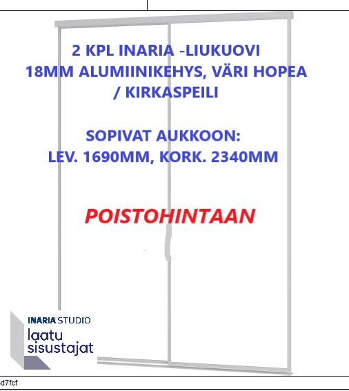 PEILILIUKUOVET POISTOHINTAAN