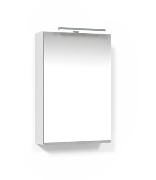 Peilikaappi Macro Design Crown 450, led-T-varsivalolla ja pistorasialla. KÄTISYYS VASEN