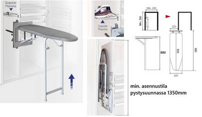 Silityslautamekanismi, kaapista ulosvedettävä, Cc